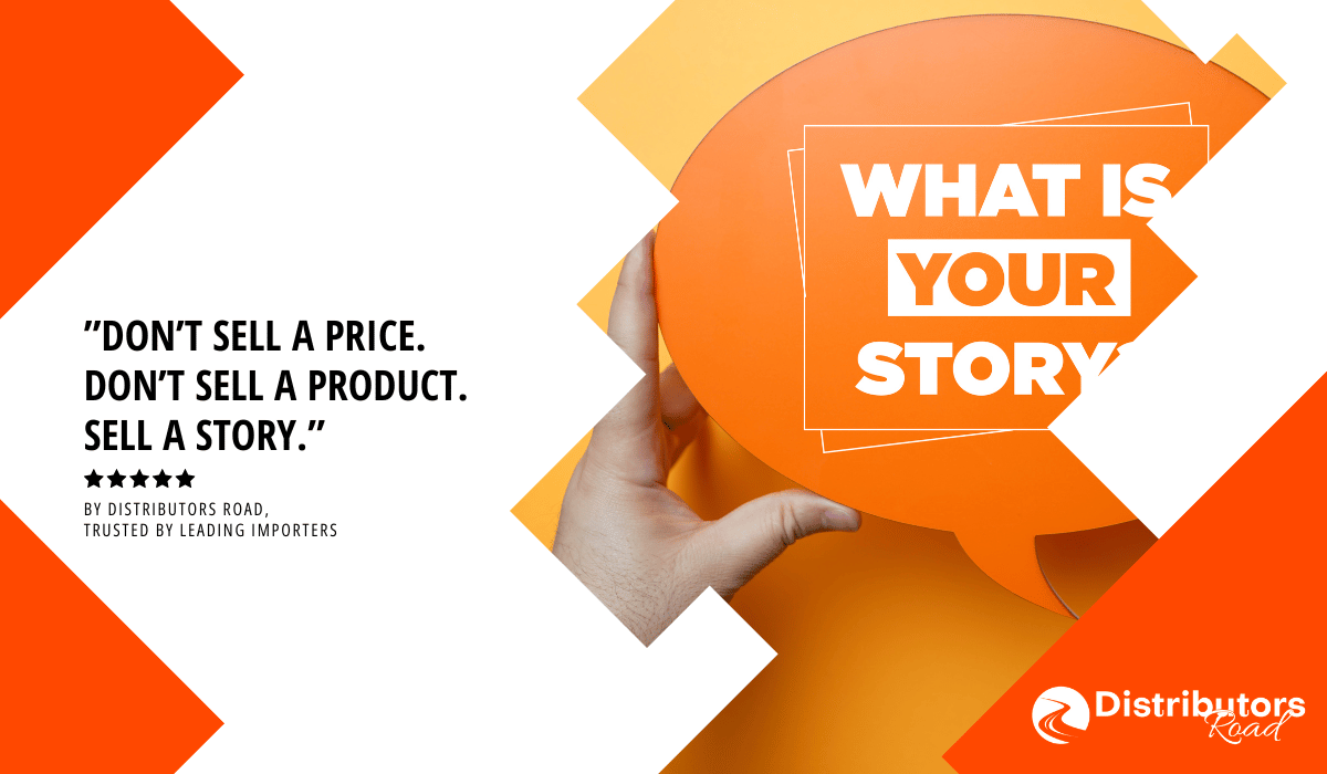 Brand storytelling for international export